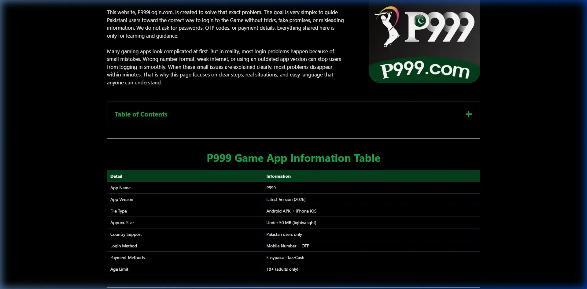 p999 game real screenshots